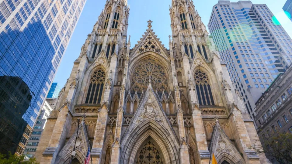 Saint Patrick's Cathedral in Midtown Manhattan, New York, United States, on October 22, 2022.