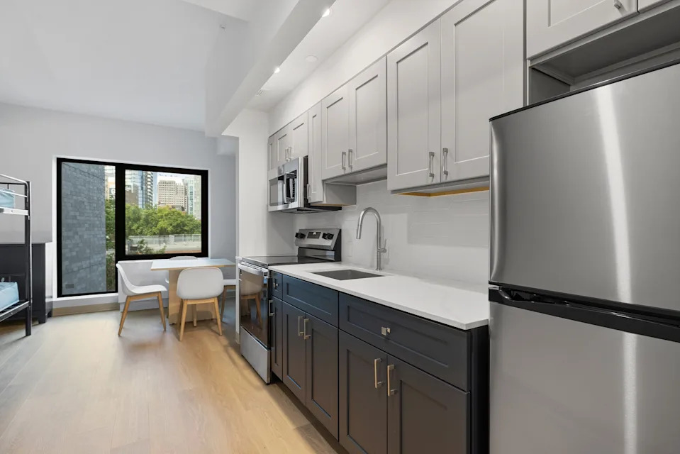 The inside of a unit in the Fort Greene Family Center