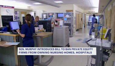 News 12 | Brooklyn | Sen. Murphy pushes bill to keep private equity out of hospitals and nursing homes