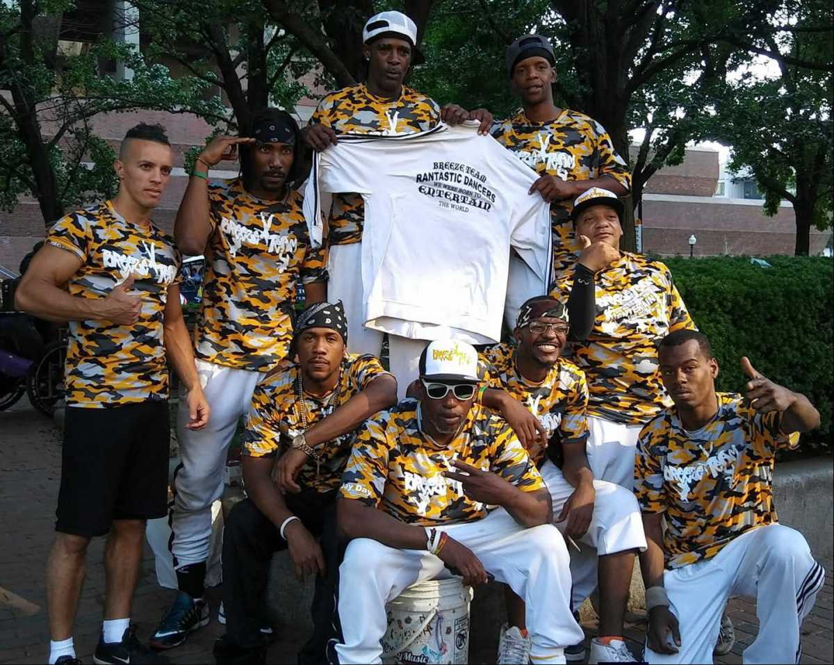 Harlem’s Breeze Team brings high-energy breakdancing and comedy to busy New York City streets