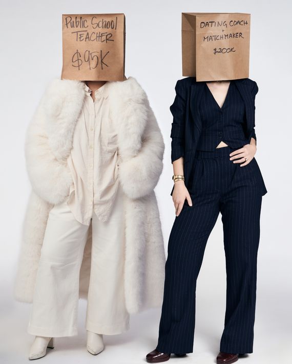 Public school teacher: $95,000. Dating coach and matchmaker: $200,000.