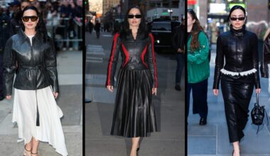 Demi Lovato’s NYC Style Streak Includes Three Leather Looks