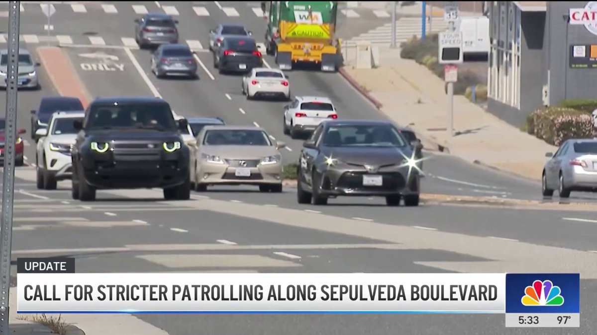 See one of the deadliest areas of Sepulveda Blvd in Manhattan Beach – NBC Los Angeles