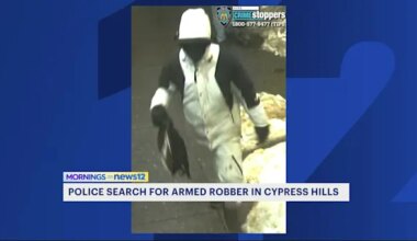 News 12 | Brooklyn | Police release photos after gunpoint robbery at Cypress Hills smoke shop
