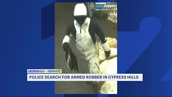 News 12 | Brooklyn | Police release photos after gunpoint robbery at Cypress Hills smoke shop