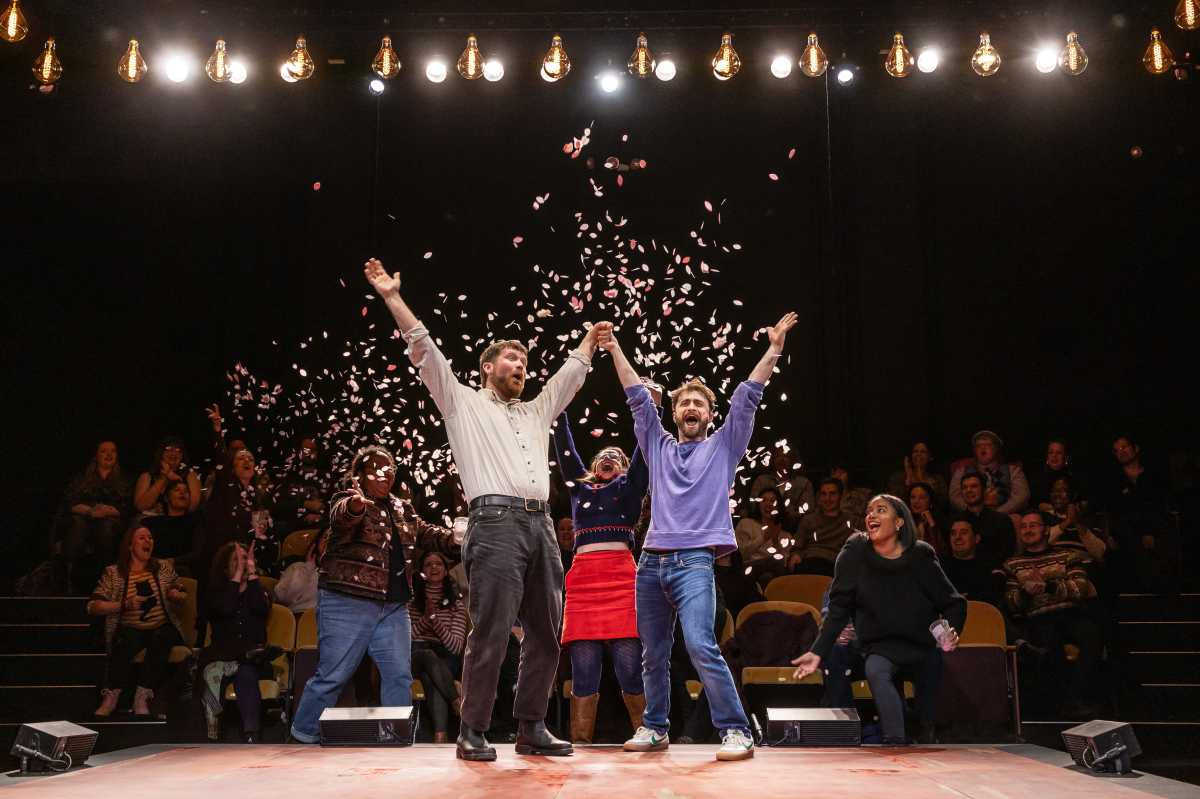 Daniel Radcliffe in "Every Brilliant Thing."