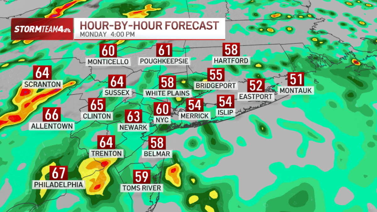 Watch live radar as Monday severe storm hits NY, NJ – NBC New York