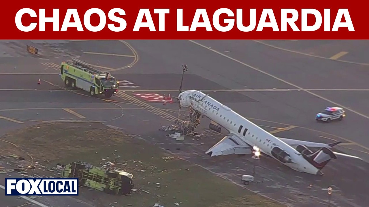 LaGuardia plane crash: Firetruck didn't have transponder