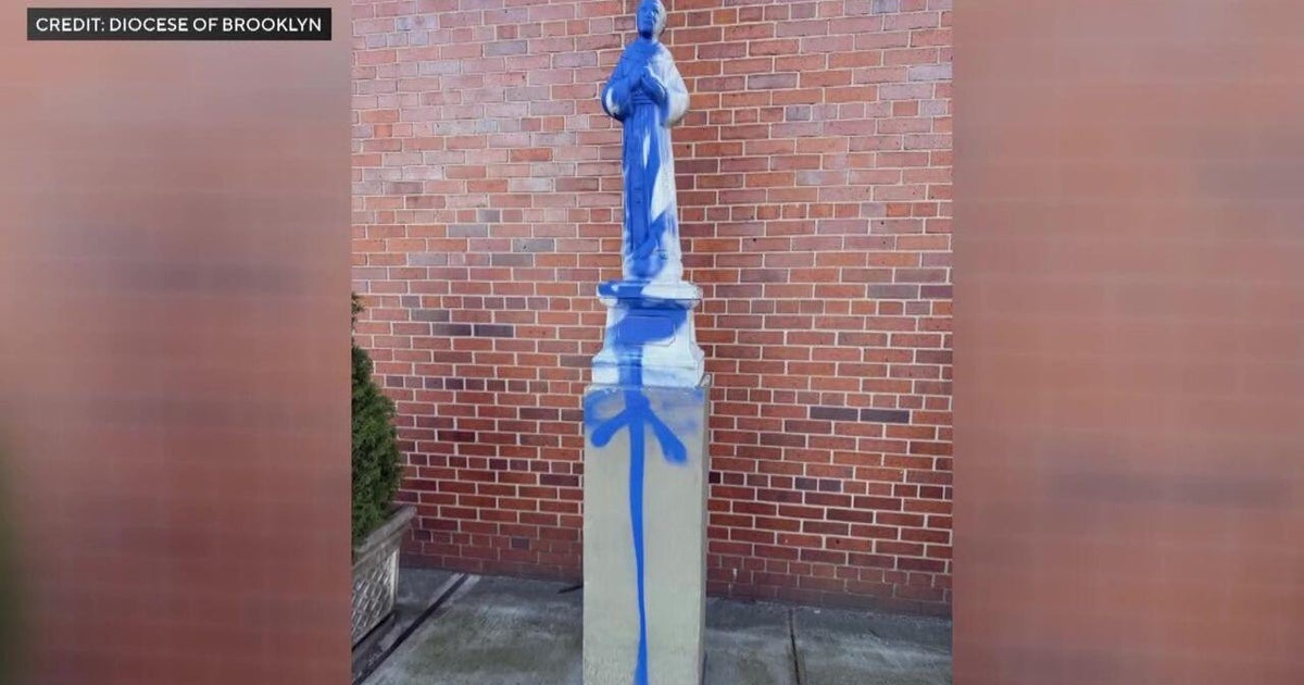 Statues at 2 Queens Catholic churches vandalized. Here's reaction from each parish.