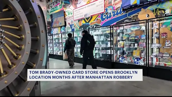 News 12 | Brooklyn | Tom Brady-owned card business coming to Brooklyn