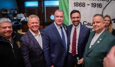 MAMDANI’S FIRST 100 DAYS: Mayor hailed as ‘trade unionist at heart’ at Irish-American labor luncheon