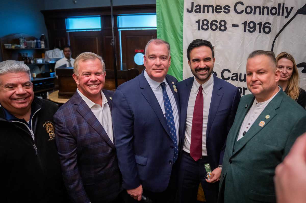 MAMDANI’S FIRST 100 DAYS: Mayor hailed as ‘trade unionist at heart’ at Irish-American labor luncheon