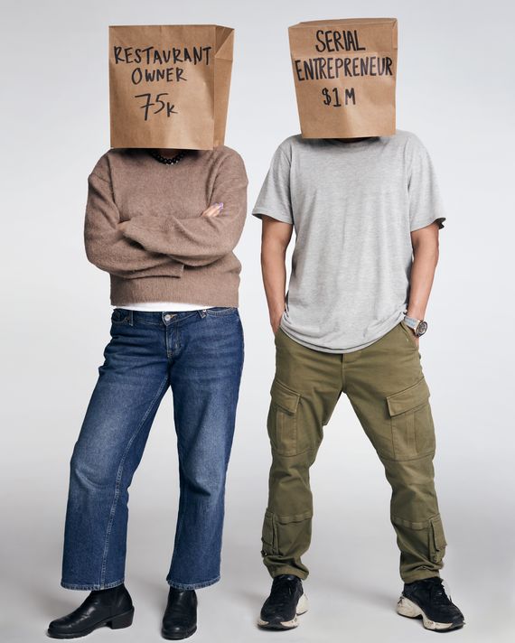 Restaurant owner: $75,000. Serial entrepreneur: $1 million.