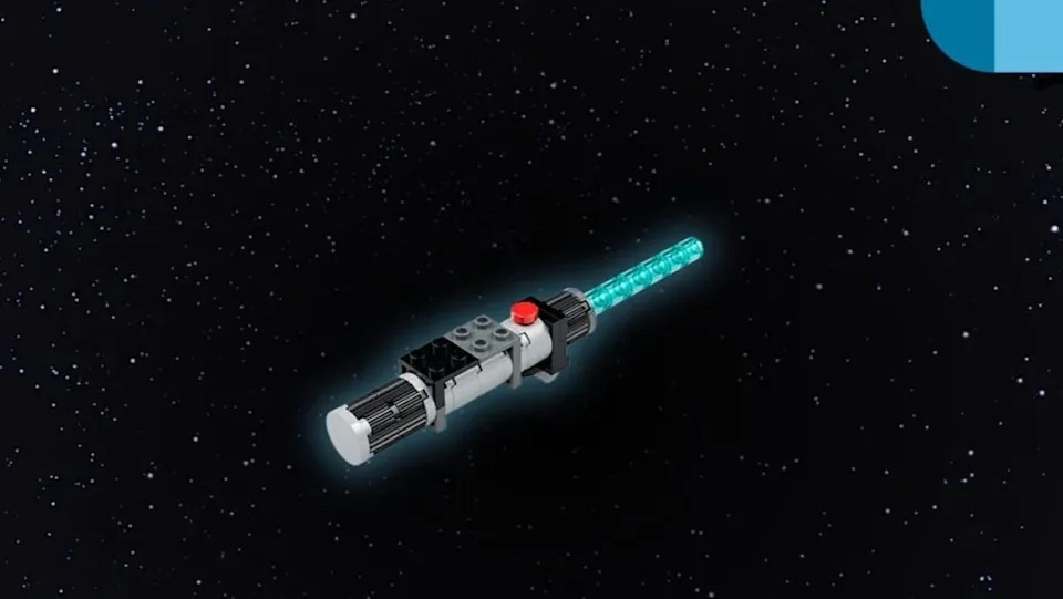 lego make and take lightsaber swag from free nyc star wars pop up experience