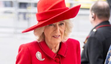Queen Camilla Wears Historic Cartier Palm Leaf Brooch at 2026 Commonwealth Day Service
