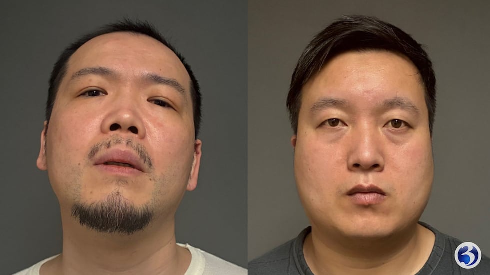 Le Chen and Fangzeng Huang were arrested by Fairfield police for two separate gold scams.