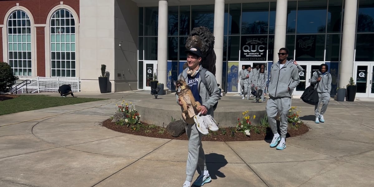 Queens University men’s basketball team heads to NCAA Tournament for the first time