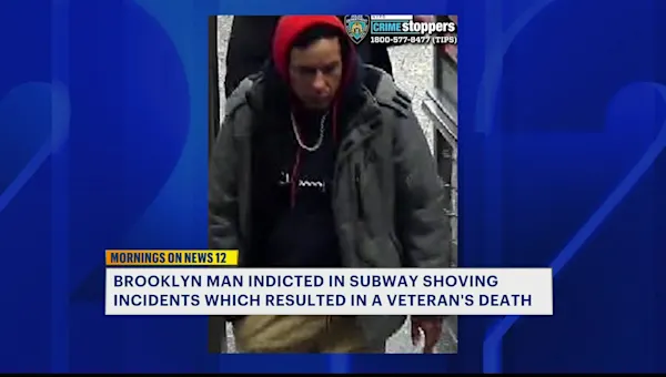 News 12 | Brooklyn | Man indicted in Manhattan subway shoving that killed 83-year-old veteran