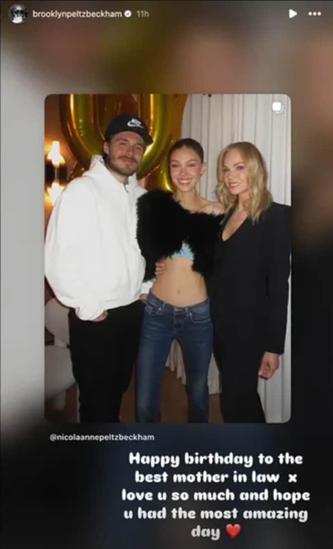 The 27-year-old took to Instagram on Sunday to share a heartfelt message dedicated to Claudia Peltz,