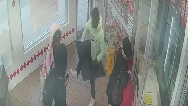News 12 | Brooklyn | Exclusive video shows teen girl drop-kicked by stranger inside Flatlands chicken and pizza shop