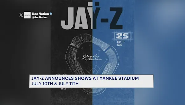 News 12 | Brooklyn | Jay-Z announces two Yankee Stadium concerts to celebrate album anniversaries