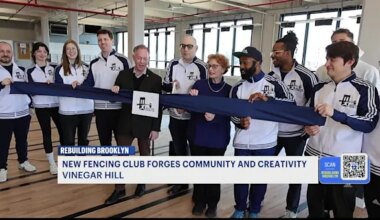 News 12 | Brooklyn | Vinegar Hill’s Olympic touch: Fencing club builds skill and confidence
