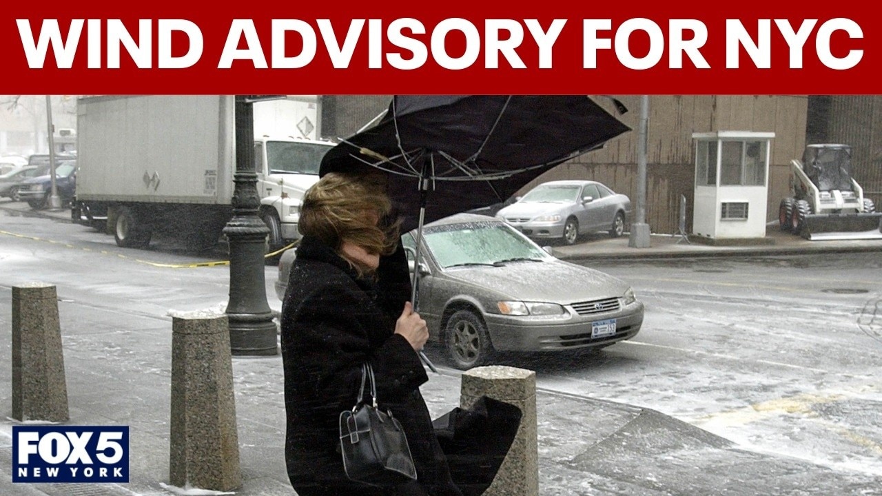 Wind advisory for NYC, Long Island