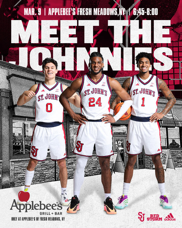 Meet St. John’s Basketball Team at Applebee’s in Fresh Meadows at Applebee's Fresh Meadows