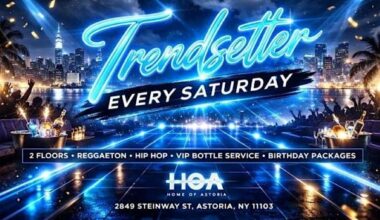 TrendSetter Saturdays at HOA Astoria | Free Entry Party in Astoria Queens at Home of Astoria – HOA Astoria