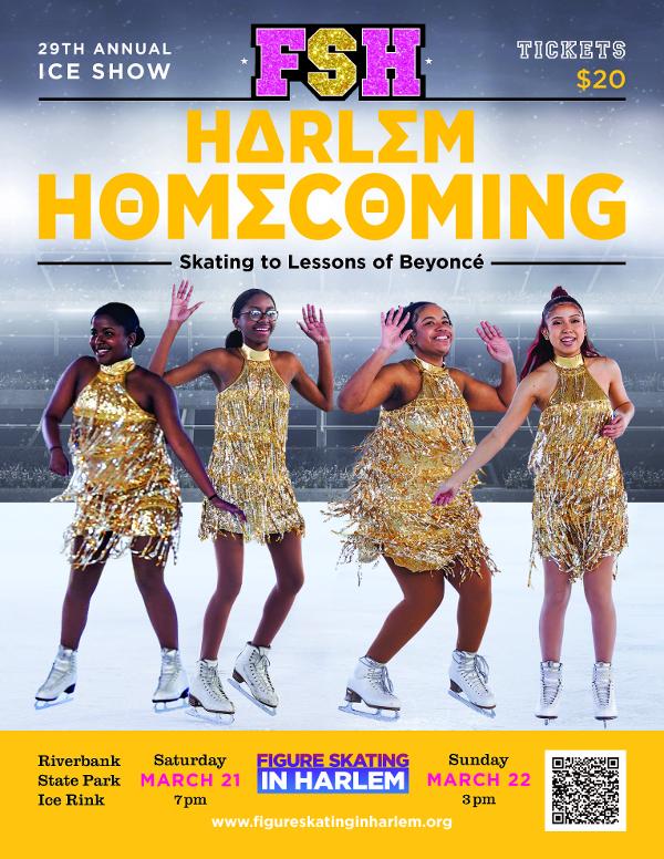 Figure Skating of Harlem 2026 Annual Skating Show - Harlem Homecoming: Skating to the Lessons of Beyonce at Riverbank State Park