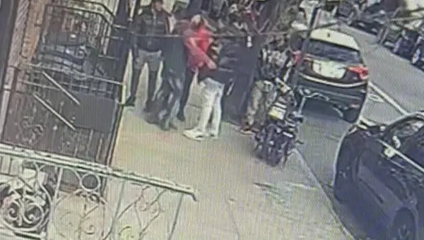 News 12 | Brooklyn | Man shot in Williamsburg following sidewalk brawl; 4 men on the loose