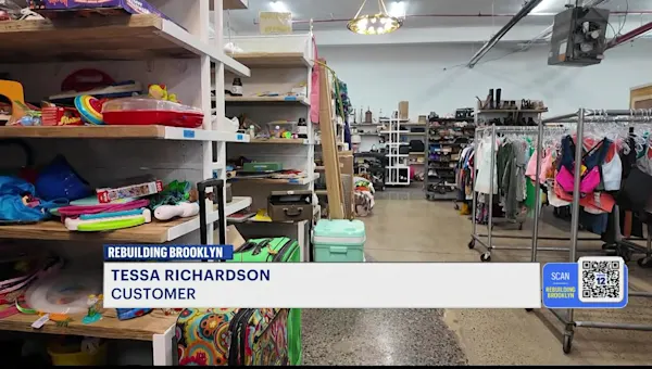 News 12 | Brooklyn | At Bushwicks's Big Reuse eco-friendly thrift shop