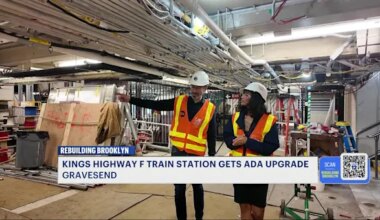 News 12 | Brooklyn | Century-old F train station gets accessibility upgrade as part of $700M MTA plan