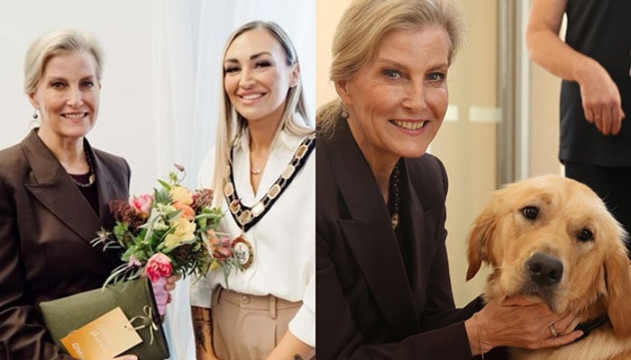 Palace shares Sophie’s smiles honouring Queen’s legacy in Randalstown