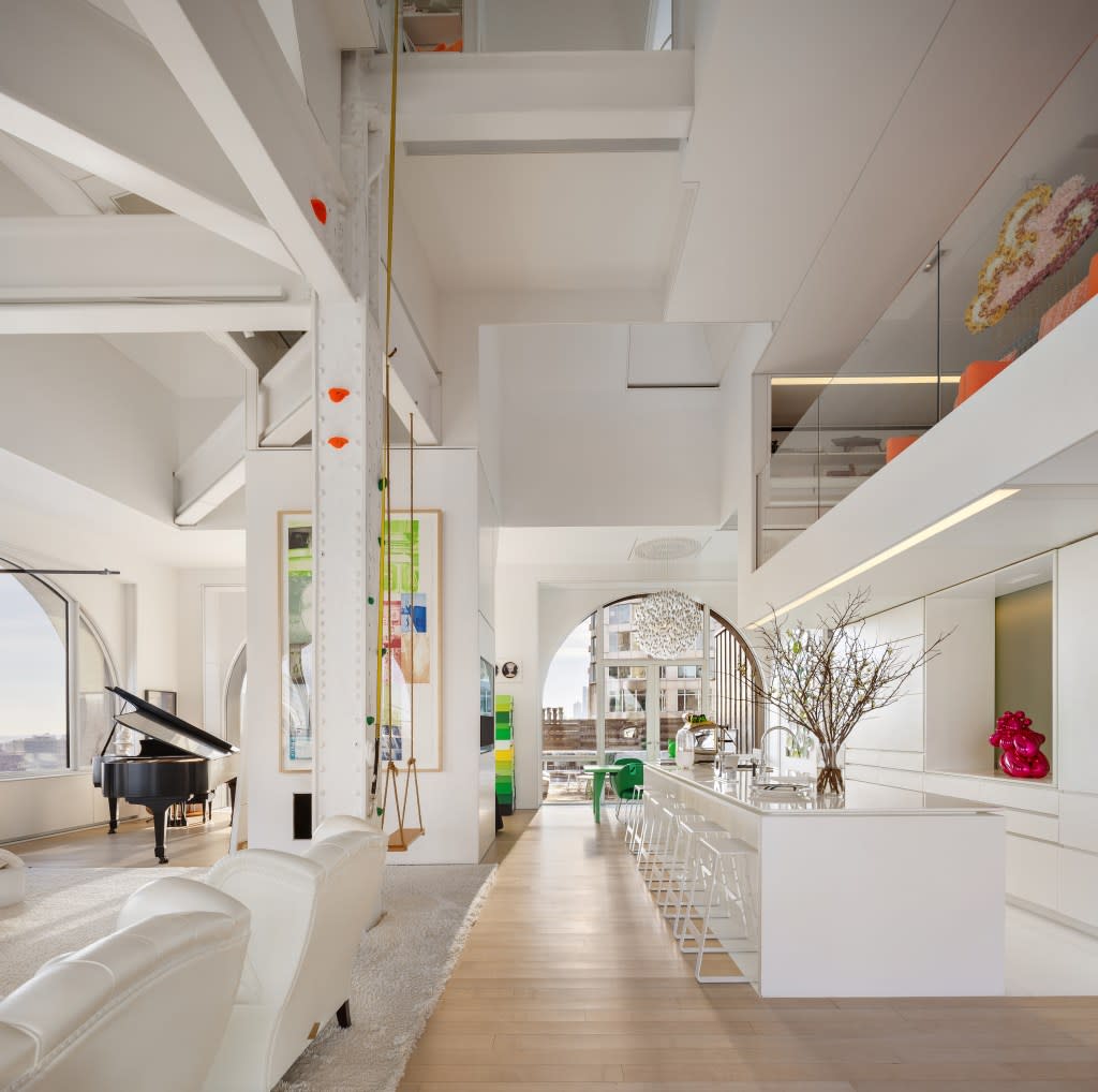 While the quirky layout may not suit every buyer, the listing agent hopes it will appeal to someone who sees the property as a livable work of art rather than a typical luxury apartment. Shannon Dupre of DD-Reps