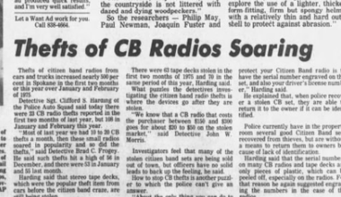 CB radio thefts grow 500% from previous year. Air mail gets a boost, now able to arrive in Spokane within 40 and a half hours from NYC