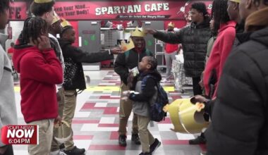 Spartan Basketball Team Welcomes Heritage Students as Kings and Queens | Allen County