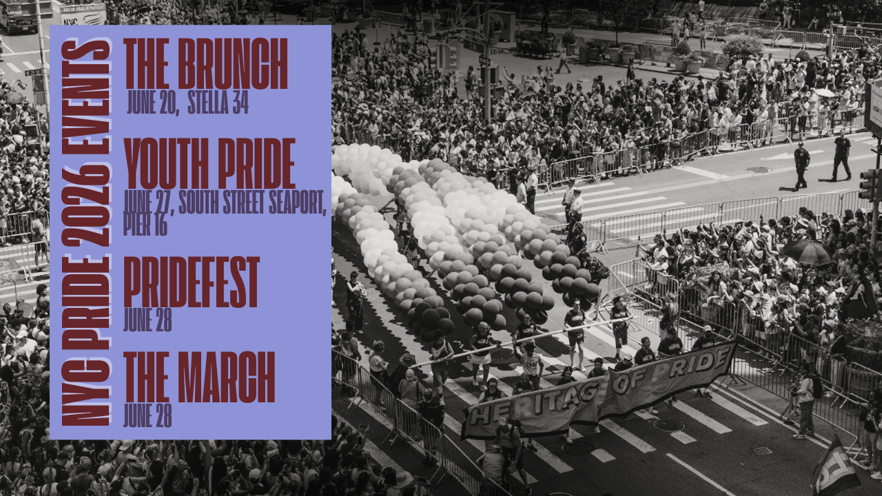 City Life Org - NYC Pride Shares Full Event Slate for 2026