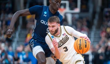 Boilers defeat Royals in record-breaking first dance | Men's Basketball