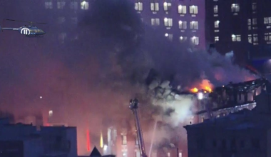 FDNY Firefighters Battle Four-Alarm Bronx Blaze