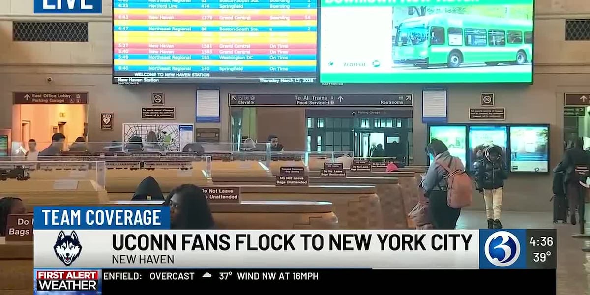 UConn fans head to NYC for Big East Tournament opener