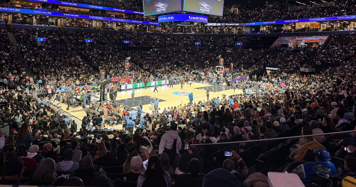 Unrivaled's semifinals in Brooklyn drew loud, sellout crowd