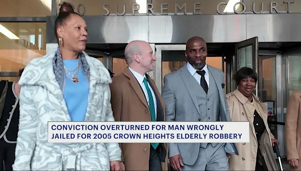 News 12 | Brooklyn | Brooklyn man's robbery conviction vacated after serving 19 years