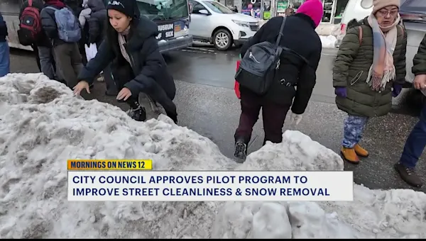 News 12 | Brooklyn | City council approves pilot program to improve NYC street cleanliness, snow removal