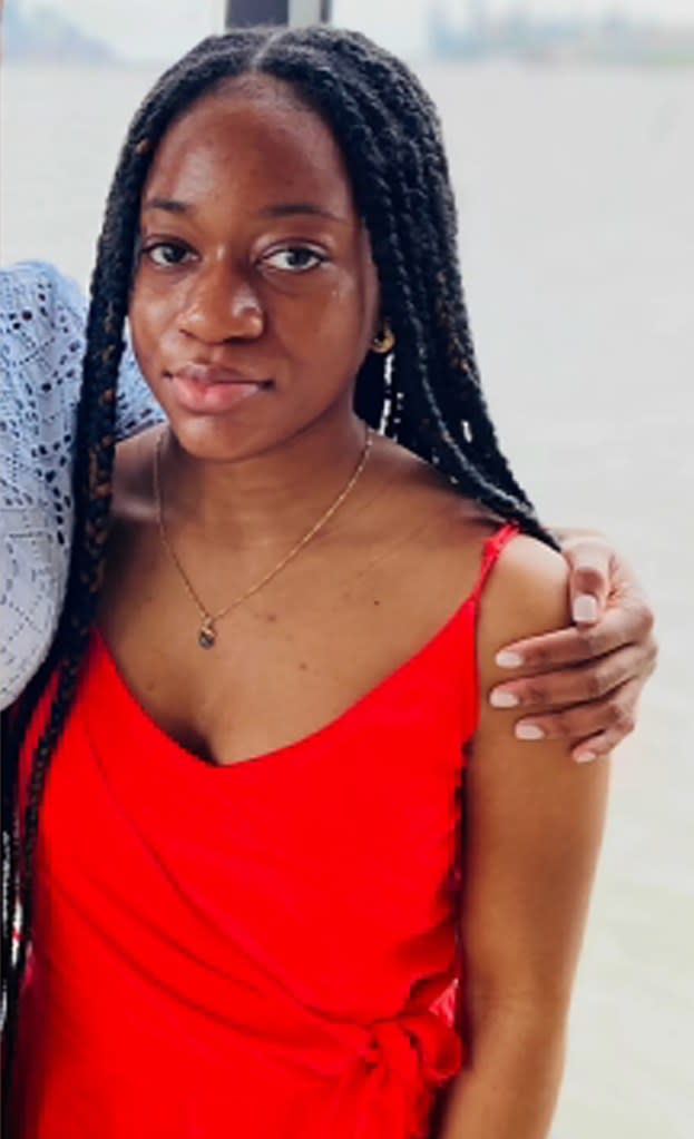 Quatey was sitting just behind the shooters’ target when she was struck in the head, prosecutors said. Courtesy of family