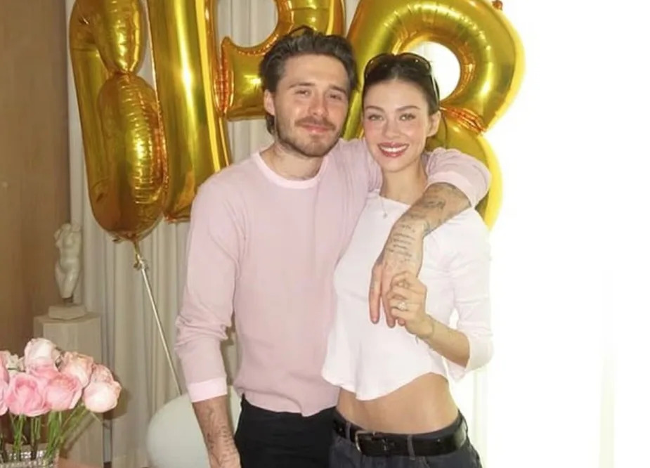 Brooklyn Beckham spent his birthday wife Nicola Peltz (Instagram/Nicola Peltz)