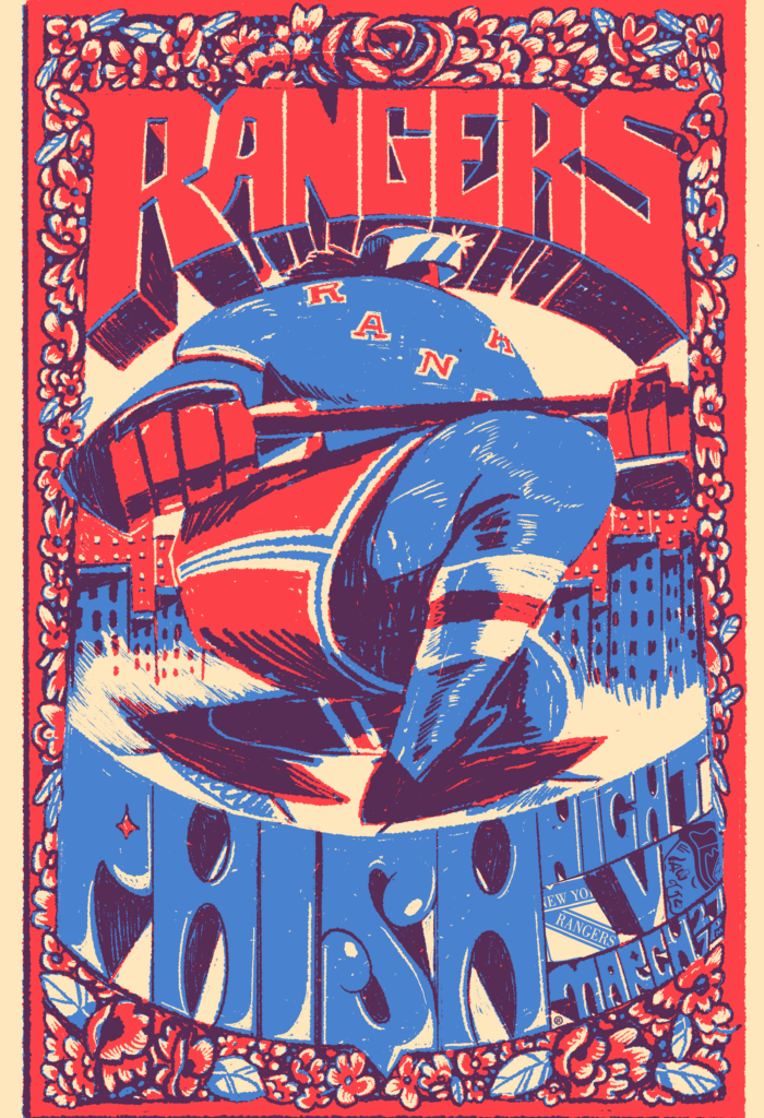 New York Rangers Announce Inaugural Phish Night, Featuring Exclusive Poster Offer
