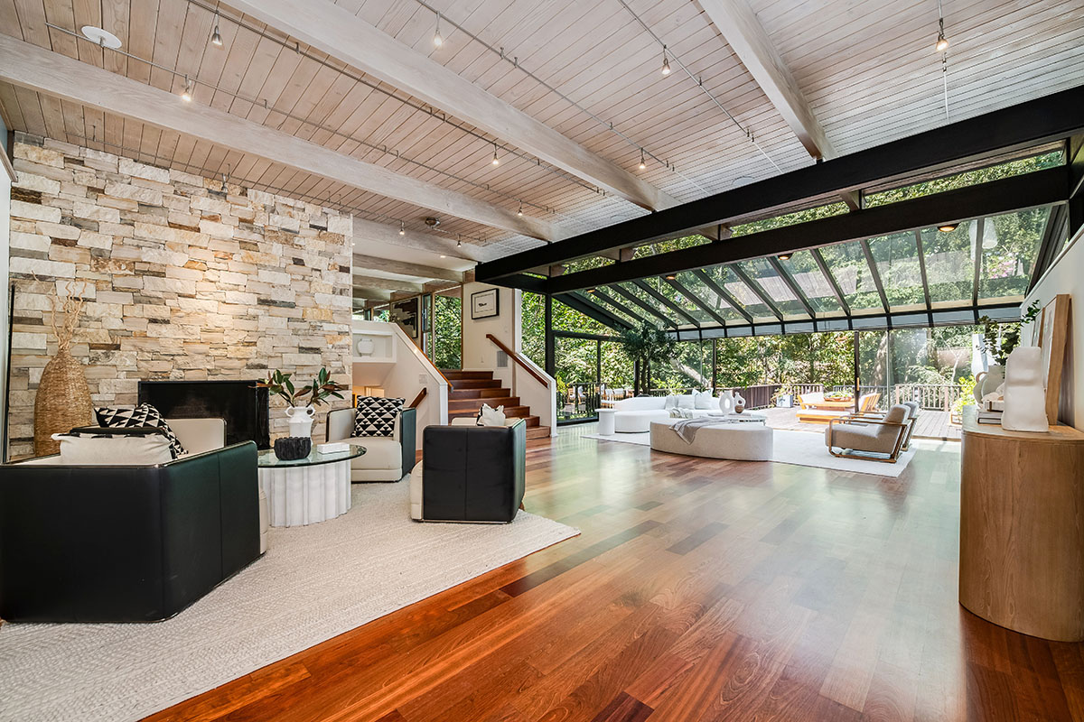 Interior of a Santa Monica home