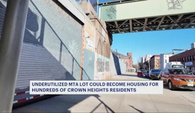 News 12 | Brooklyn | MTA-owned lot in Crown Heights to transform into housing