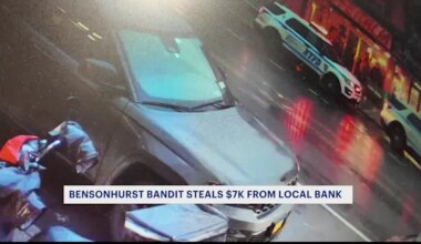 News 12 | Brooklyn | Armed robber steals $7,000 from Bensonhurst bank